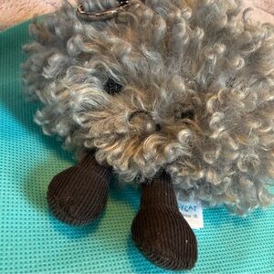 Jellycat storm cloud bag charm